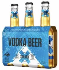 Bia chai X-Mark Vodka 5.9%vol xách 3 chai 330ml nhập khẩu Pháp