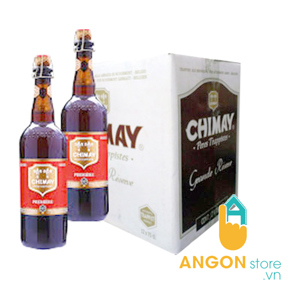 Bia Chimay Đỏ 7% – Chai 750ml – Thùng 12 Chai