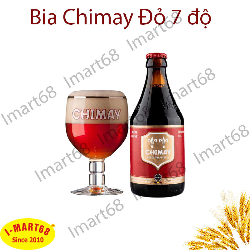 Bia Chimay Đỏ 7% Thùng 12 chai 330ml
