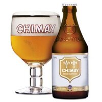 Bia Chimay trắng 8% Bỉ – chai 330ml