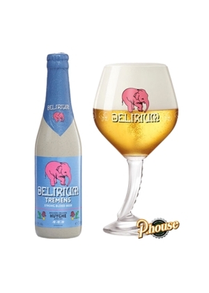 Bia Con Voi Delirium Tremens 8,5% Thùng 24 chai 330ml
