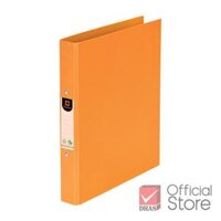 Bìa còng 2 nhẫn lưu trữ tài liệu Elephant cỡ A4 - 221 loại 3.5cm khóa chắc chắn chống thấm nước - Cam