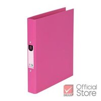 Bìa còng 2 nhẫn lưu trữ tài liệu Elephant cỡ A4 - 221 loại 3.5cm khóa chắc chắn chống thấm nước - Hồng