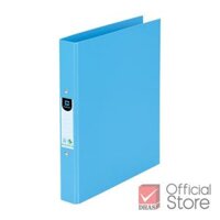 Bìa còng 2 nhẫn lưu trữ tài liệu Elephant cỡ A4 - 221 loại 3.5cm khóa chắc chắn chống thấm nước - Xanh nước biển