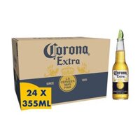 Bia Corona Extra 4,5% Mexico – thùng 24 chai 355ml