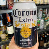 Bia Corona Extra Mexico lon 355ml x 24 lon nhập khẩu nguyên thùng