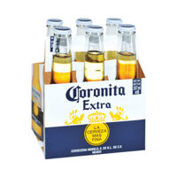 Bia Coronita Extra 207ml x 6 chai