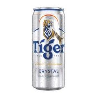 Bia crystal 4.2% Tiger lon 330ml