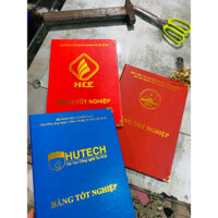 Bìa cứng bọc bằng tốt nghiệp in và thiết kế theo yêu cầu khách hàng lấy trong ngày kích thước tiêu chuẩn A4