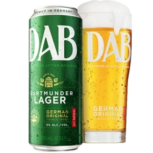 Bia DAB 5% lon 500ml