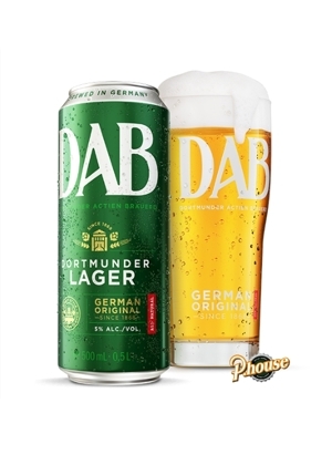 Bia Dab (Đức) thùng 24 lon 500ml
