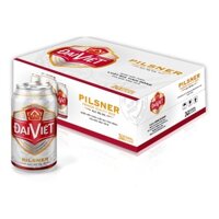 Bia Đại Việt Pilsner - Dai Viet Pilsner 330ml (Date mới nhất từ NSX)