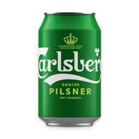 Bia Danish Pilsner 5.0% Carlsberg lon 330ml