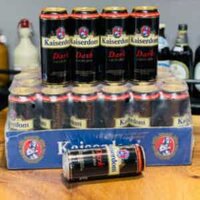 Bia Đen Đức Kaiserdom dark 4.7% vol thùng 24 lon 500ml