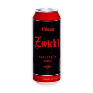 Bia đen Eibauer Zwick'l Dunkel 6.7% - lon 500ml