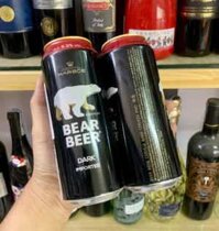 Bia đen Gấu lúa mạch 5.3% Lon 500ml x 24 nhập khẩu Đức nguyên thùng
