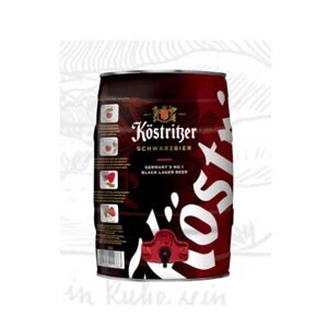 Bia đen Kostritzer Schwarzbier 4.8% bom 5L