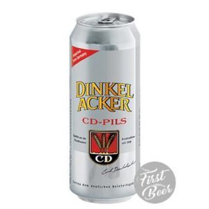 Bia Dinkelacker CD Pils 4.9% - Lon 500ml