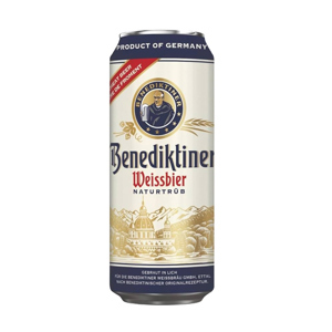 Bia Đức Benediktiner Weissbier 5.4% -  thùng 20 chai 500ml