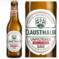 Bia Đức Clausthaler Unfiltered Lager Non Alcoholic 0.4%vol chai 330ml