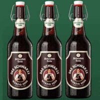 Bia Đức Das Schwarze Schwaben Brau (bia đen) 4.9% vol 500ml*20 chai/ thùng