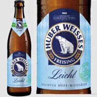 Bia Đức Huber Weisses Leicht 2.9% vol chai 500 ml thùng 20 chai