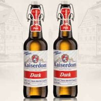 Bia Đức Kaiserdom Dark 4.7 % vol chai 500 ml nút xoay