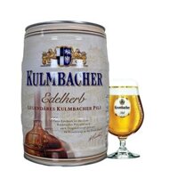 Bia Đức Kulmbacher Pils Edelherb 4,9% – Bom 5 Lít - Thùng 2
