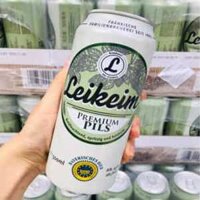 Bia Đức Leikeim Premium Pils 4.9% vol thùng 24 lon 500ml