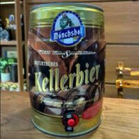 Bia Đức Monchshof Kellerbier 5.4% vol keg 5 lit