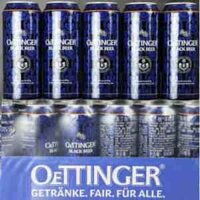 Bia Đức Oettinger black beer 4.9 %vol thùng 24 lon 500ml