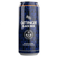 Bia Đức Oettinger Đen 4.9% thùng 24 lon 500ml