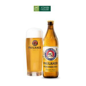 Bia Đức Paulaner Munchner Hell 4,9% - Chai 330ml