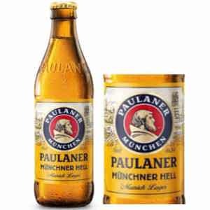 Bia Đức Paulaner Munchner Hell 4,9% - Chai 330ml