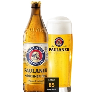 Bia Đức Paulaner Munchner Hell 4,9% - Chai 330ml