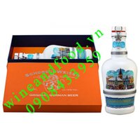 Bia Đức Schorschweizen chai sứ 2l