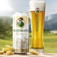 Bia Đức Weidmann Hefeweizen 5.4% vol lon 500ml