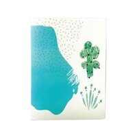 Bìa đựng tài liệu A4 KINARY, file lá có 20 túi lá, màu Pastel 4 màu - Xanh lá