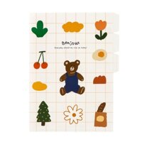 Bìa Đựng Tài Liệu ARTBOX Hàn Quốc Bằng PP Hình Chú Gấu Đáng Yêu