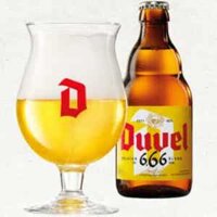 Bia Duvel 6,66 - bia Bỉ chai 330 ml nguyên thùng 24 chai