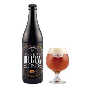 Bia East West Modern Belgian Blonde 7,6% Thùng 12 chai x 500ml