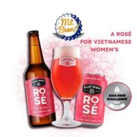 Bia East West Rosé 4.2% [SaiGon Rose]- Chai 330ml – Thùng 24 chai