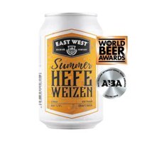 Bia East West Summer Hefeweizen 5,9%, Lon 330ml, Thùng 12 lon