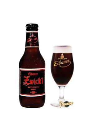 Bia Eibauer Zwick'l Dunkel 6.7% – Chai 250ml, Thùng 20 Chai