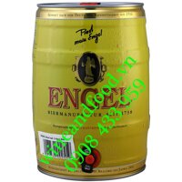 Bia Engel mini keg bom 5 Lít