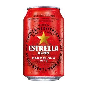 Bia Estrella Damm 4.6% - Thùng 24 lon 330ml