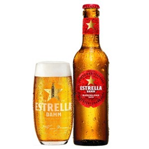 Bia Estrella Damm 4.6% - Thùng 24 chai 330ml