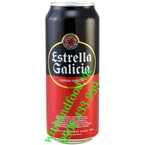 Bia Estrella Galicia Cerveza Especial - Lon 500ml