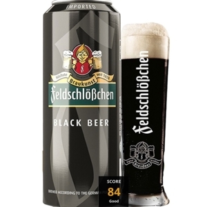 Bia Feldschlobchen Black 5% thùng 24 Lon 500ml