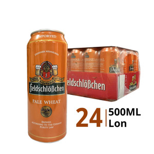 Bia Feldschlobchen Pale Wheat 5% Thùng 24 Lon 500ml